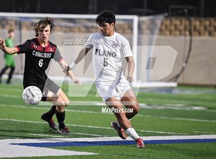 Thumbnail 1 in Lake Travis vs Plano (UIL 6A Boys Soccer State Final) photogallery.