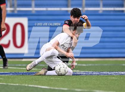 Thumbnail 1 in Lake Travis vs Plano (UIL 6A Boys Soccer State Final) photogallery.