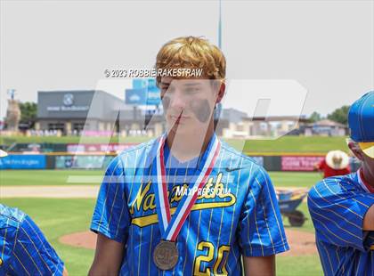 Thumbnail 1 in Nazareth vs. Fayetteville (UIL 1A Baseball State Semifinal Medal Ceremony) photogallery.