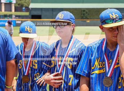 Thumbnail 1 in Nazareth vs. Fayetteville (UIL 1A Baseball State Semifinal Medal Ceremony) photogallery.