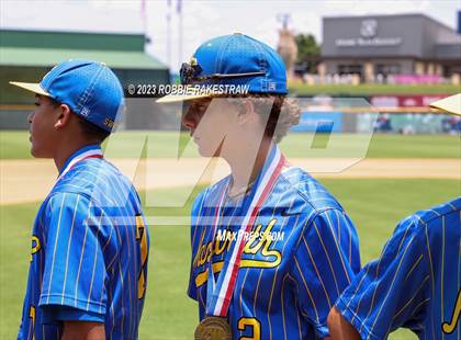 Thumbnail 1 in Nazareth vs. Fayetteville (UIL 1A Baseball State Semifinal Medal Ceremony) photogallery.
