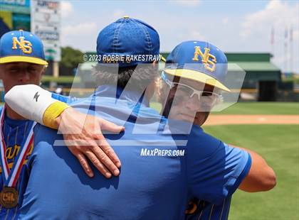 Thumbnail 2 in Nazareth vs. Fayetteville (UIL 1A Baseball State Semifinal Medal Ceremony) photogallery.