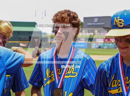 Thumbnail 2 in Nazareth vs. Fayetteville (UIL 1A Baseball State Semifinal Medal Ceremony) photogallery.