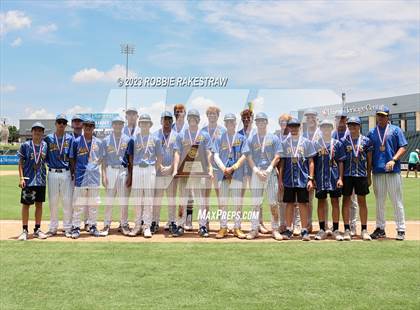 Thumbnail 3 in Nazareth vs. Fayetteville (UIL 1A Baseball State Semifinal Medal Ceremony) photogallery.