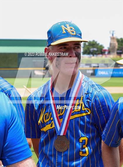 Thumbnail 3 in Nazareth vs. Fayetteville (UIL 1A Baseball State Semifinal Medal Ceremony) photogallery.