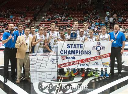 Thumbnail 3 in Mesilla Valley Christian School vs. Laguna Acoma (NMAA 3A Final) photogallery.