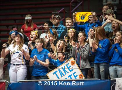 Thumbnail 1 in Mesilla Valley Christian School vs. Laguna Acoma (NMAA 3A Final) photogallery.