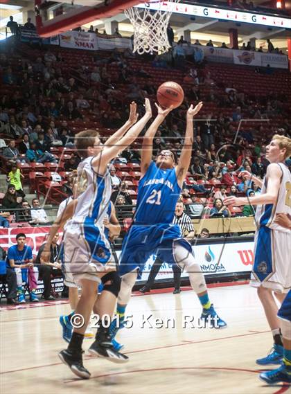 Thumbnail 3 in Mesilla Valley Christian School vs. Laguna Acoma (NMAA 3A Final) photogallery.