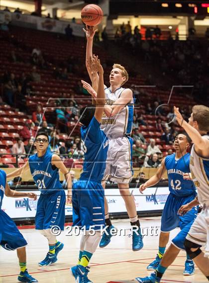 Thumbnail 1 in Mesilla Valley Christian School vs. Laguna Acoma (NMAA 3A Final) photogallery.