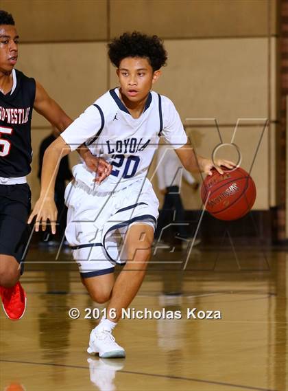 Thumbnail 1 in Harvard-Westlake vs. Loyola photogallery.