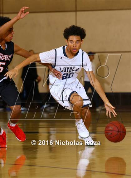 Thumbnail 3 in Harvard-Westlake vs. Loyola photogallery.