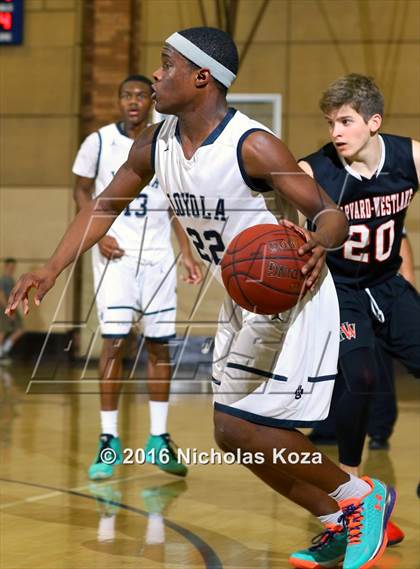 Thumbnail 2 in Harvard-Westlake vs. Loyola photogallery.