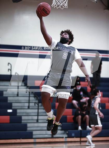 Thumbnail 2 in Viewpoint vs Valencia (6th Annual West Valley Varsity Basketball Tip-off Classic) photogallery.