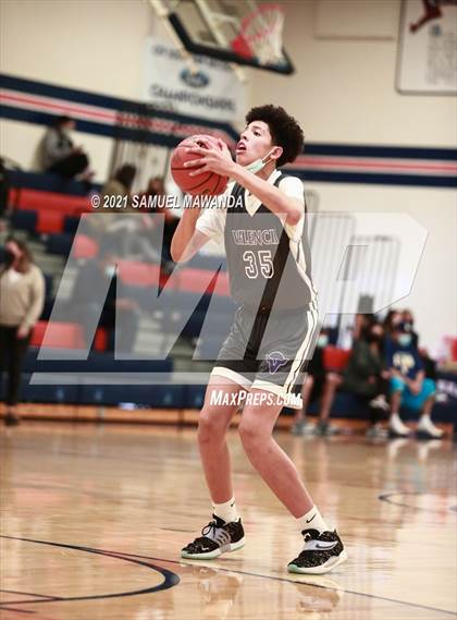 Thumbnail 3 in Viewpoint vs Valencia (6th Annual West Valley Varsity Basketball Tip-off Classic) photogallery.