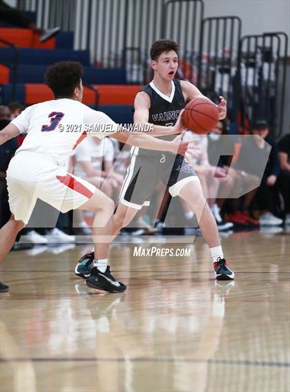 Thumbnail 3 in Viewpoint vs Valencia (6th Annual West Valley Varsity Basketball Tip-off Classic) photogallery.