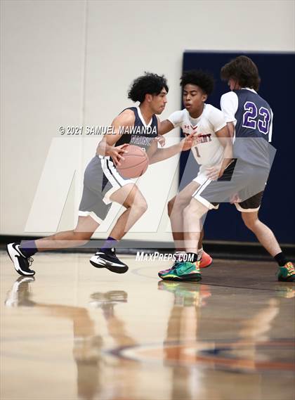 Thumbnail 3 in Viewpoint vs Valencia (6th Annual West Valley Varsity Basketball Tip-off Classic) photogallery.
