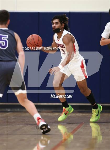 Thumbnail 3 in Viewpoint vs Valencia (6th Annual West Valley Varsity Basketball Tip-off Classic) photogallery.