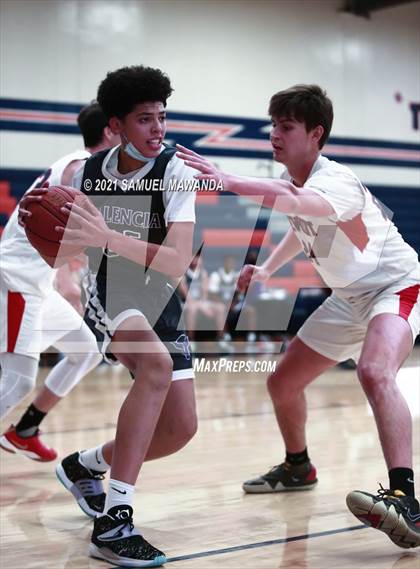 Thumbnail 1 in Viewpoint vs Valencia (6th Annual West Valley Varsity Basketball Tip-off Classic) photogallery.