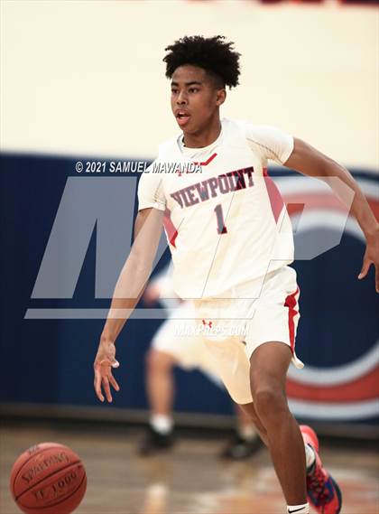 Thumbnail 2 in Viewpoint vs Valencia (6th Annual West Valley Varsity Basketball Tip-off Classic) photogallery.