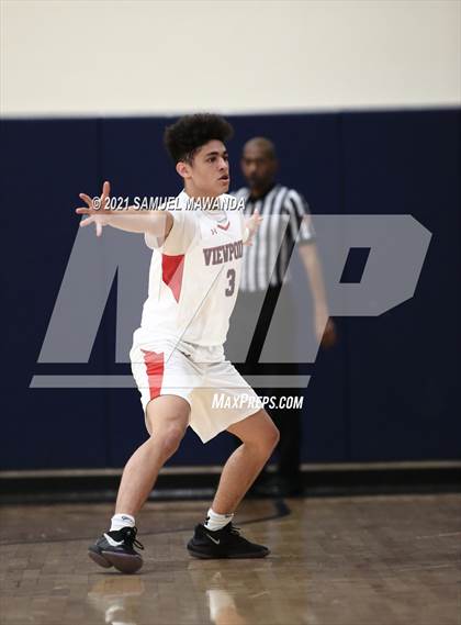 Thumbnail 2 in Viewpoint vs Valencia (6th Annual West Valley Varsity Basketball Tip-off Classic) photogallery.
