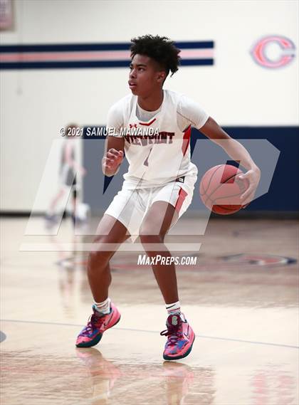 Thumbnail 2 in Viewpoint vs Valencia (6th Annual West Valley Varsity Basketball Tip-off Classic) photogallery.