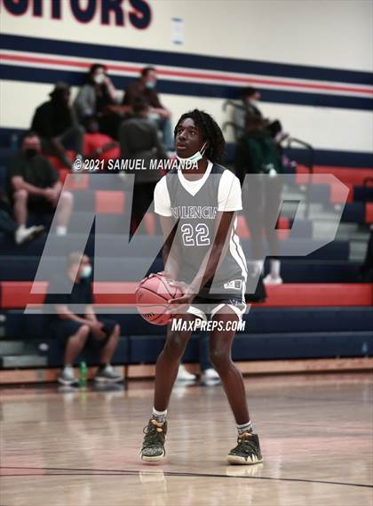 Thumbnail 2 in Viewpoint vs Valencia (6th Annual West Valley Varsity Basketball Tip-off Classic) photogallery.