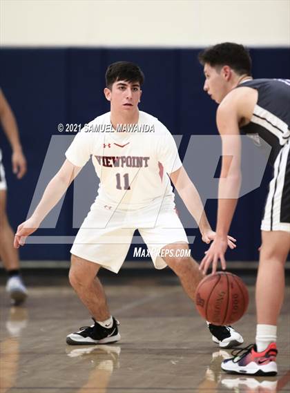 Thumbnail 3 in Viewpoint vs Valencia (6th Annual West Valley Varsity Basketball Tip-off Classic) photogallery.