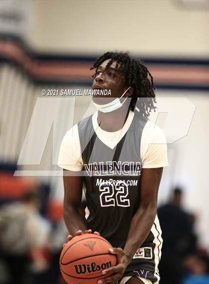 Thumbnail 3 in Viewpoint vs Valencia (6th Annual West Valley Varsity Basketball Tip-off Classic) photogallery.