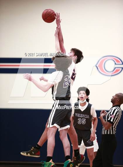 Thumbnail 2 in Viewpoint vs Valencia (6th Annual West Valley Varsity Basketball Tip-off Classic) photogallery.
