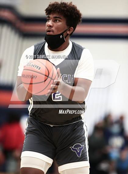 Thumbnail 2 in Viewpoint vs Valencia (6th Annual West Valley Varsity Basketball Tip-off Classic) photogallery.