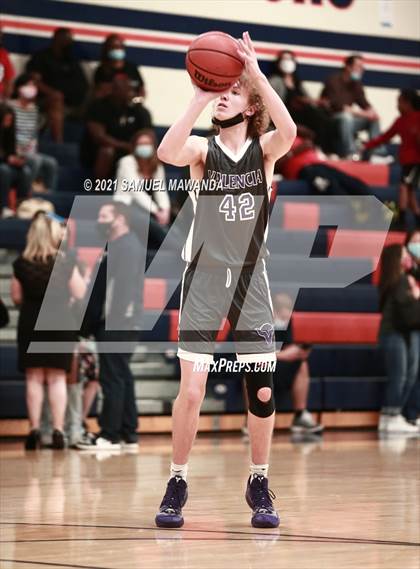 Thumbnail 2 in Viewpoint vs Valencia (6th Annual West Valley Varsity Basketball Tip-off Classic) photogallery.