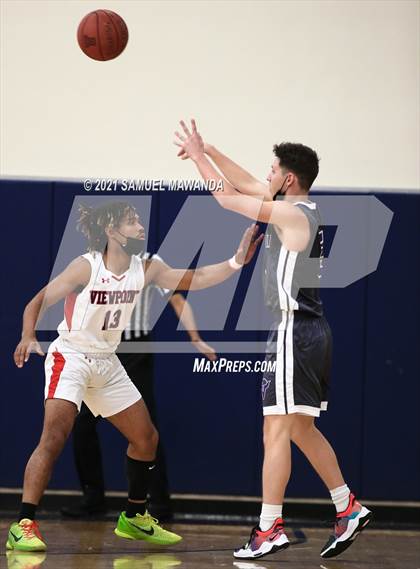 Thumbnail 3 in Viewpoint vs Valencia (6th Annual West Valley Varsity Basketball Tip-off Classic) photogallery.