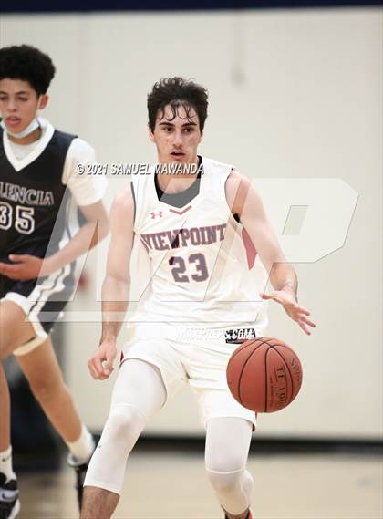 Thumbnail 3 in Viewpoint vs Valencia (6th Annual West Valley Varsity Basketball Tip-off Classic) photogallery.