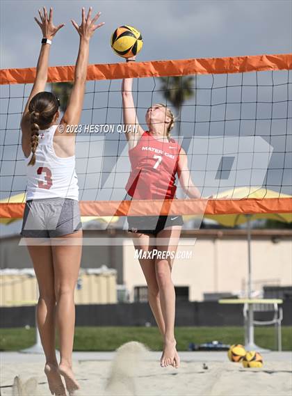 Thumbnail 2 in Trinity League Finals - Mater Dei photogallery.