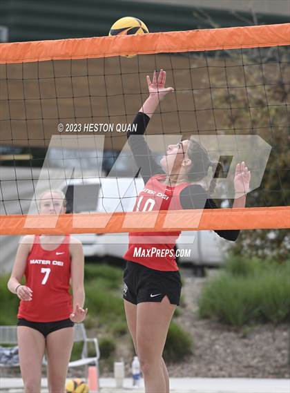 Thumbnail 1 in Trinity League Finals - Mater Dei photogallery.