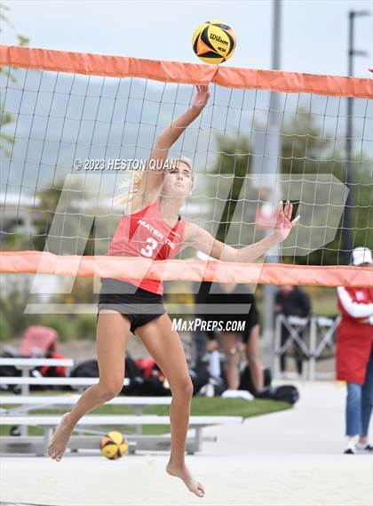 Thumbnail 3 in Trinity League Finals - Mater Dei photogallery.