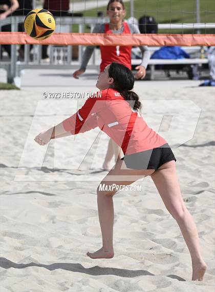 Thumbnail 3 in Trinity League Finals - Mater Dei photogallery.