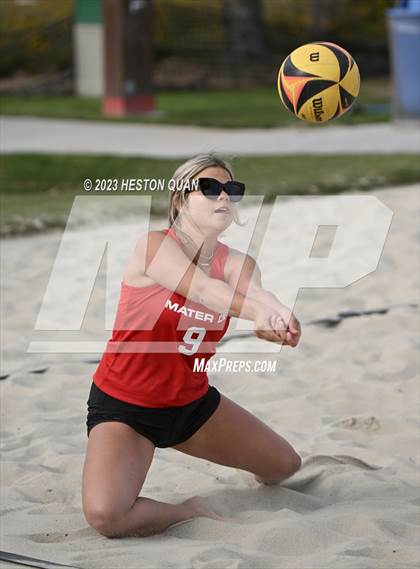 Thumbnail 3 in Trinity League Finals - Mater Dei photogallery.