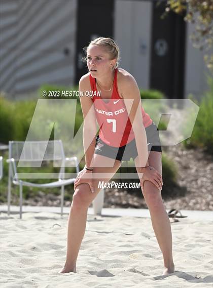 Thumbnail 3 in Trinity League Finals - Mater Dei photogallery.