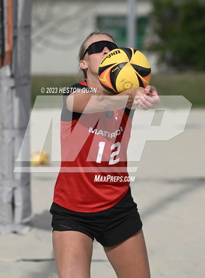 Thumbnail 3 in Trinity League Finals - Mater Dei photogallery.