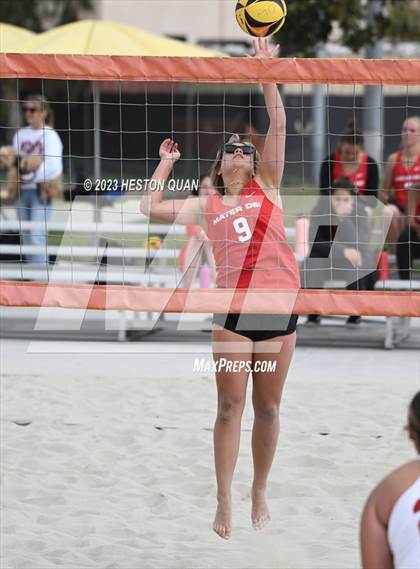 Thumbnail 1 in Trinity League Finals - Mater Dei photogallery.