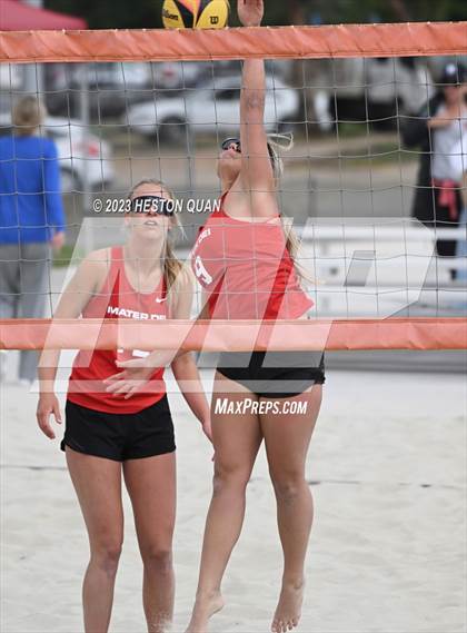 Thumbnail 2 in Trinity League Finals - Mater Dei photogallery.