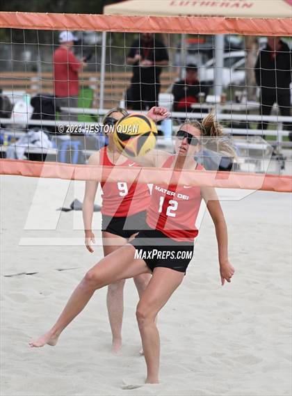 Thumbnail 2 in Trinity League Finals - Mater Dei photogallery.