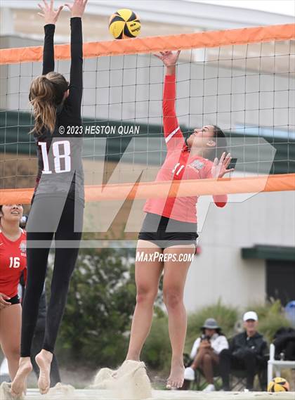 Thumbnail 3 in Trinity League Finals - Mater Dei photogallery.