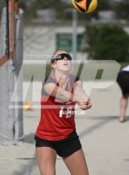 Thumbnail 2 in Trinity League Finals - Mater Dei photogallery.