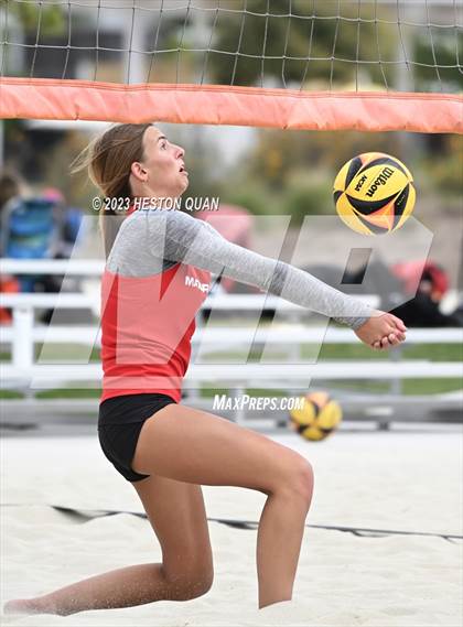 Thumbnail 3 in Trinity League Finals - Mater Dei photogallery.