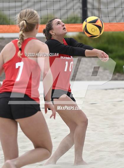 Thumbnail 1 in Trinity League Finals - Mater Dei photogallery.