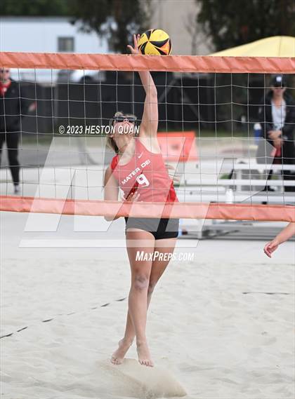 Thumbnail 2 in Trinity League Finals - Mater Dei photogallery.