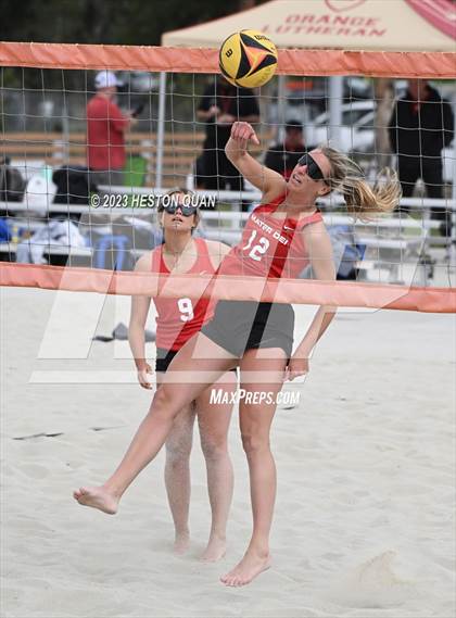 Thumbnail 3 in Trinity League Finals - Mater Dei photogallery.