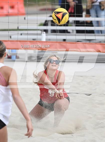 Thumbnail 3 in Trinity League Finals - Mater Dei photogallery.